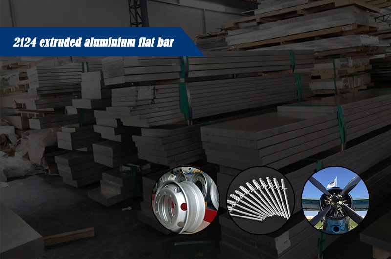 2124  extruded aluminium flat bar