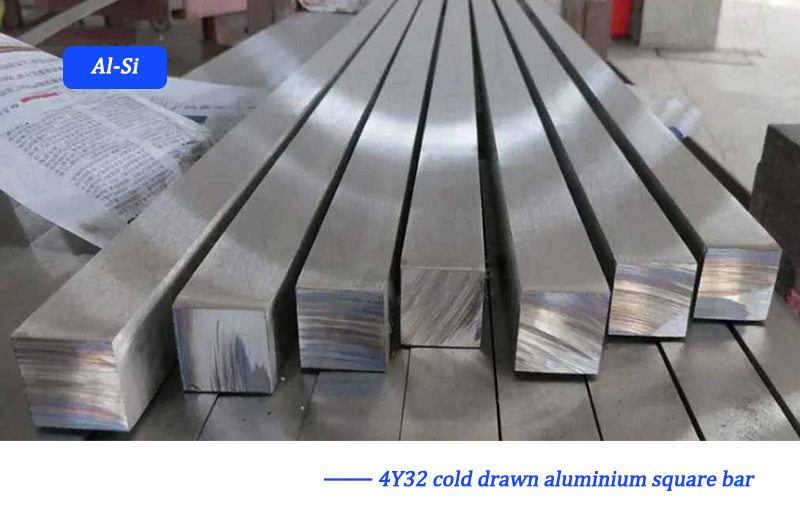 4Y32 cold drawn aluminium square bar